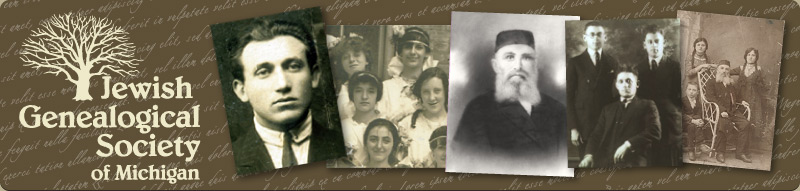Jewish Genealogical Society of Michigan